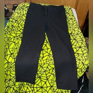 EUC worn once basically brand new! Ann Taylor black cropped pants 00 petite